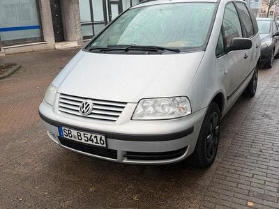 Gebraucht VW Sharan 116 PS (85 kW) 2002 Silber Van / Kleinbus