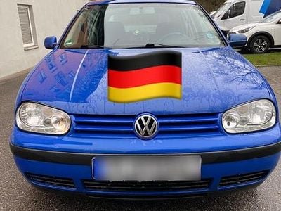 Gebraucht VW Golf IV 80 PS (58 kW) 1999 Blau Kleinwagen