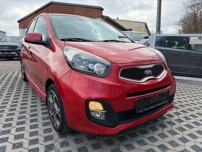Gebraucht Kia Picanto 69 PS (50 kW) 2014 Rot Kleinwagen