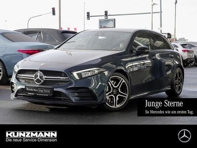 Gebraucht Mercedes A35 AMG AMG 306 PS (225 kW) 2022 Denimblau metallic Limousine