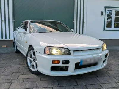 Gebraucht Nissan Skyline GT 280 PS (205 kW) 1999 Weiß Limousine
