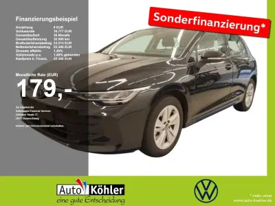 Gebraucht VW Golf VIII Life 116 PS (85 kW) 2025 Grenadillschwarz Limousine