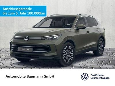 Grün Gebraucht 2024 VW Tiguan Elegance SUV | 37.950 € (Fairer Preis)