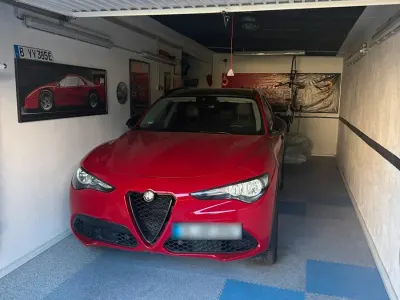 Gebraucht Alfa Romeo Stelvio 200 PS (147 kW) 2018 Rot SUV