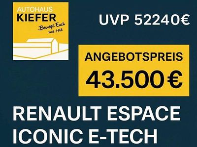 Schwarz Gebraucht 2024 Renault Espace Iconic Van / Kleinbus | 43.500 € (Etwas zu teuer)