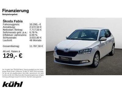 Candyweiss Gebraucht 2019 Skoda Fabia Active Kleinwagen | 9.890 € (Fairer Preis)