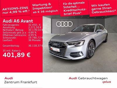 Usata Audi A6 Sport 299 CV (219 kW) 2022 Argento Station wagon
