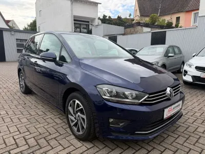 Gebraucht VW Golf Sportsvan Sound 125 PS (91 kW) 2017 Blau Van / Kleinbus