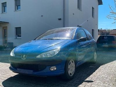 Usata Peugeot 206 109 CV (80 kW) 2001 Blu Utilitaria
