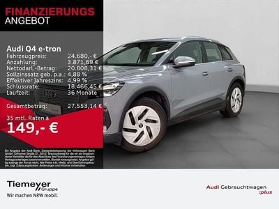 Kieselgrau Gebraucht 2023 Audi Q4 e-tron Comfort SUV | 24.680 € (Guter Preis)