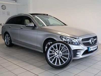 Gebraucht Mercedes C300 AMG line 258 PS (189 kW) 2018 Mojavesilber Kombi
