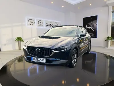 Gebraucht Mazda CX-30 Exclusive-Line 186 PS (136 kW) 2023 Deep crystal blue SUV