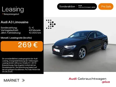 Gebraucht Audi A3 Advanced Plus 150 PS (110 kW) 2025 Mythosschwarz metallic Limousine