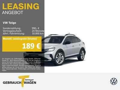 Gebraucht VW Taigo Goal 116 PS (85 kW) 2025 Silber SUV