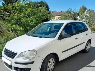 Gebraucht VW Polo 2009 Weiß Kleinwagen
