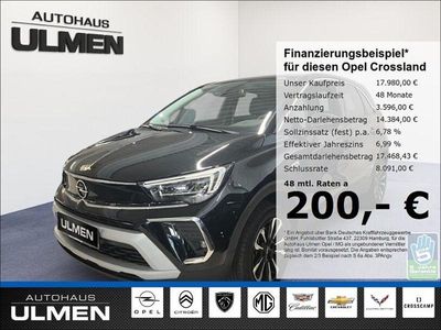 Schwarz Gebraucht 2024 Opel Crossland X SUV | 17.980 € (Guter Preis)