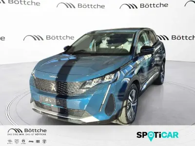 Gebraucht Peugeot 3008 Allure 131 PS (96 kW) 2024 Lackierung blau celebes/metallic klarlack SUV