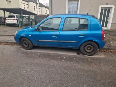 Brugt Renault Clio II 75 HK (55 kW) 2003 Blå Hatchback