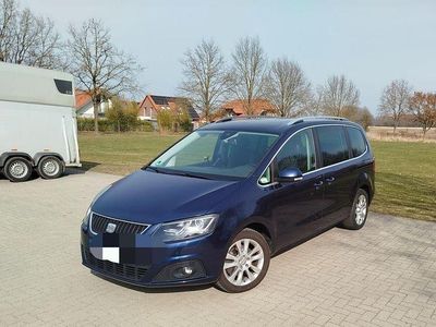 Gebraucht Seat Alhambra 177 PS (130 kW) 2015 Blau Van / Kleinbus
