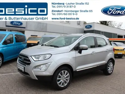 Gebraucht Ford Ecosport Titanium 125 PS (91 kW) 2018 Polarsilber metallic SUV