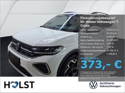 Brugt VW T-Cross R-line 150 HK (110 kW) 2025 Hvid SUV
