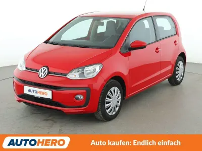 Gebraucht VW up! move up! 60 PS (44 kW) 2017 Rot Kleinwagen