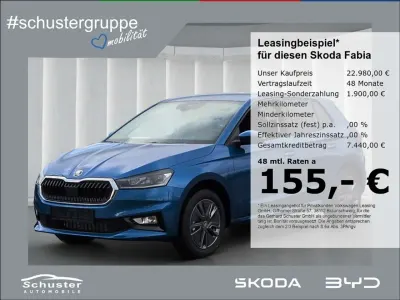 Neu Skoda Fabia 95 PS (69 kW) 2026 Raceblau metallic Kleinwagen