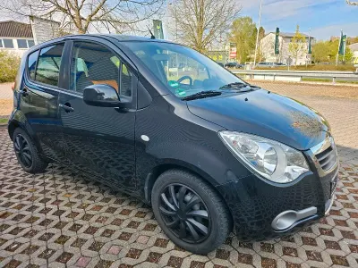 Gebraucht Opel Agila 85 PS (62 kW) 2008 Schwarz Kleinwagen