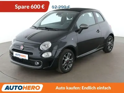 Gebraucht Fiat 500C S 69 PS (50 kW) 2019 Schwarz Cabrio