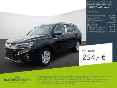 Gebraucht SsangYong Korando 139 kW (190 PS) 2023 Schwarz Limousine