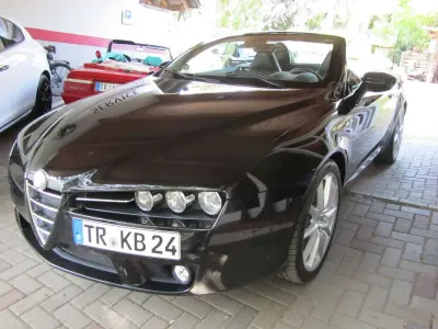 Gebraucht Alfa Romeo Spider Exclusive 185 PS (136 kW) 2007 Schwarz Cabrio