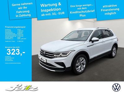 Weiß Gebraucht 2023 VW Tiguan Elegance SUV | 31.598 € (Guter Preis)