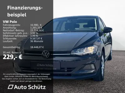 Gebraucht VW Polo Comfortline 95 PS (69 kW) 2021 Grau Kleinwagen