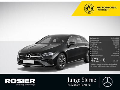Gebraucht Mercedes CLA180 Shooting Brake Advanced 136 PS (100 kW) 2023 Schwarz / kosmosschwarz Kombi