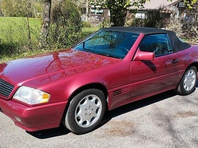 Usata Mercedes SL320 231 CV (169 kW) 1995 Rosso Cabrio