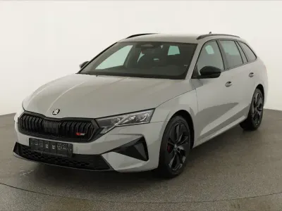 Neu Skoda Octavia RS 265 PS (194 kW) 2026 Stahl grau Kombi