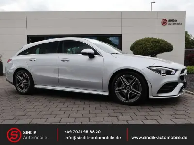 Gebraucht Mercedes CLA220 AMG line 190 PS (139 kW) 2021 Iridiumsilber  metalliclack Limousine