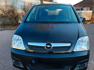 Gebraucht Opel Meriva 90 PS (66 kW) 2009 Schwarz Van / Kleinbus