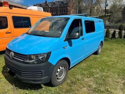 Usata VW Transporter 150 CV (110 kW) 2016 Blu Furgone