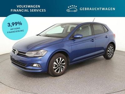 Usata VW Polo Active 95 CV (69 kW) 2021 Blu Utilitaria