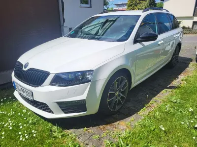 Gebraucht Skoda Octavia RS 184 PS (135 kW) 2016 Weiß Kombi
