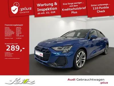 Second-hand Audi A3 S-Line 116 CP (85 kW) 2025 Albastru Berlinǎ