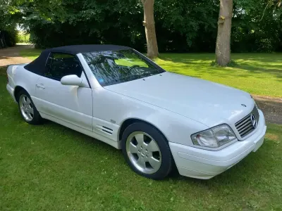 Gebraucht Mercedes SL280 204 PS (150 kW) 1999 Weiß Cabrio