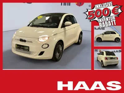 Gebraucht Fiat 500e 86 kW (118 PS) 2024 Weiß Cabrio