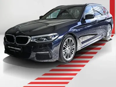 Gebraucht BMW 520 M Sport 190 PS (139 kW) 2019 Carbonschwarz metallic Kombi