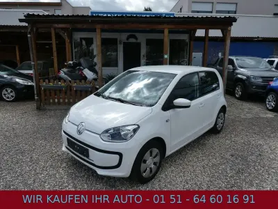 Gebraucht VW up! move up! 60 PS (44 kW) 2015 Weiß Kleinwagen