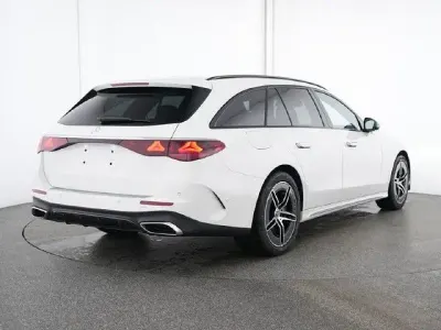 Gebraucht Mercedes E300 AMG 313 PS (230 kW) 2025 Unilack polarweiß Kombi