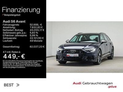 Gebraucht Audi S6 Ambiente 344 PS (253 kW) 2024 Blau Kombi