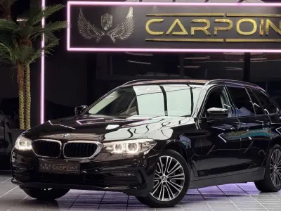 Gebraucht BMW 520 Sport Line 201 PS (147 kW) 2020 Schwarz Kombi