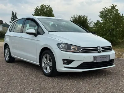 Gebraucht VW Golf Sportsvan 110 PS (80 kW) 2015 Weiß Van / Kleinbus